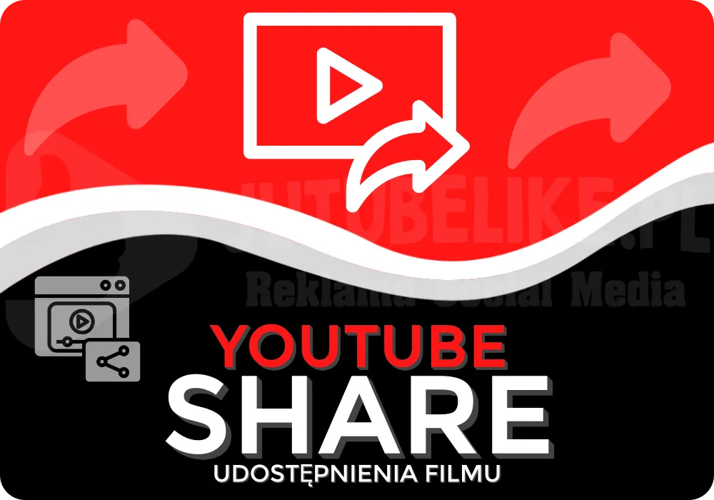 Kup Udostępnienia Filmu YouTube na sklep-jutubelike