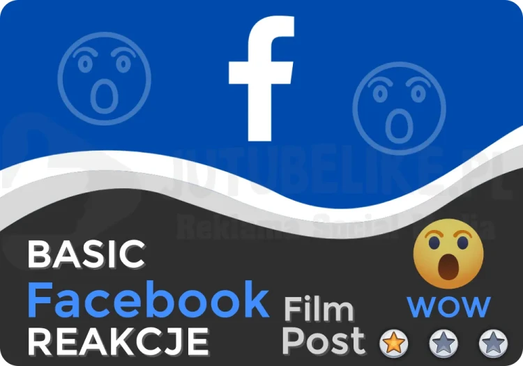 Kup Reakcje Basic WOW na facebook