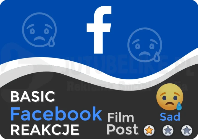 Kup Reakcje Basic Sad na facebook