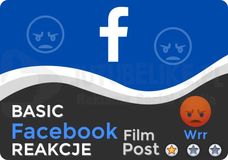 Kup Reakcje Basic Angry na facebook
