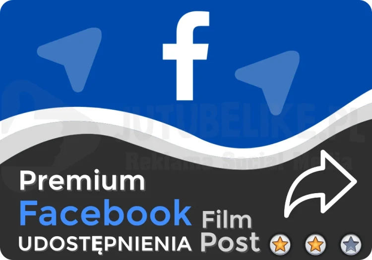 Kup Udostępnienia "Premium" na Facebook
