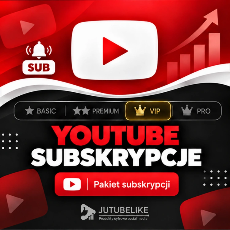 Subskrypcje YouTube - wariant VIP