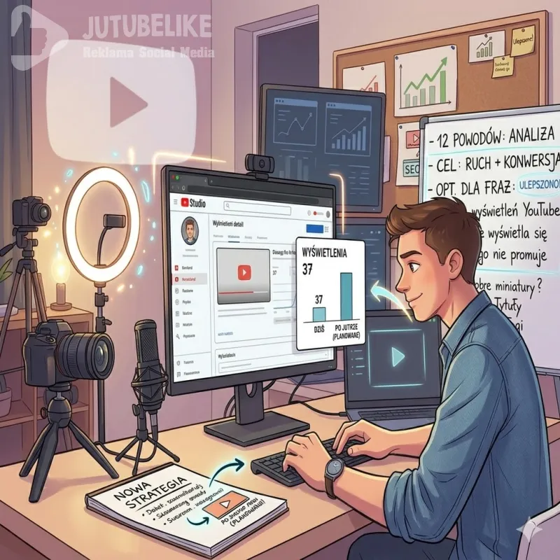 Brak wyświetleń na YouTube? 12 powodów, przez które algorytm ignoruje Twój film